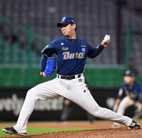 [포토]NC 김태현, SSG전 등판