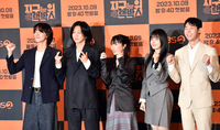 [포토]‘지구 위 블랙박스’ 최정훈, 윤도현, 립제이,모니카, 대니 구