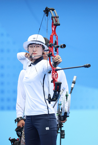 여자 컴파운드 단체전, ‘3연패’ 불발…4강서 대만에 일격→동메달 결정전으로[SS항저우in]