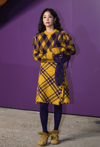 [포토] 기은세 '귀여운 패션으로'