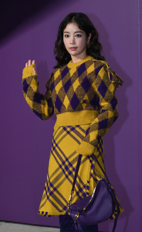 [포토] 기은세 '병아리 룩으로'