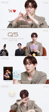 이준호 “한달만 산다면 구원, 전용기 못잃어. 이산은 아빠다리가 힘들어”(엘르코리아)