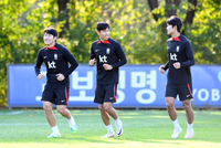 [포토]이강인-정우영-설영우, 분위기 좋게!