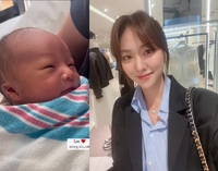 헬로비너스 출신 채주화, 득남..생후 5일차 아들 공개