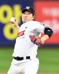 [포토]KT 조이현, 두산전 선발 등판