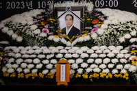 떠나는 길 외롭지 않게…故 박종환 감독, 축구인들 위로 속 영원히 잠들다[SS현장]