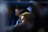 [포토]‘두산전 치열한 순위다툼이구나!’ 박민우