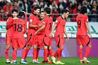 [포토] 골 넣고 환호하는 김민재