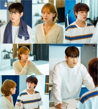 ‘오늘도 사랑스럽개’ 차은우·박규영·윤현수, 아슬아슬 삼자대면