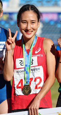 조하림, 여자 3000m 장애물 ‘한국 新’ 우승…해머던지기 이윤철 20연패 금자탑 [SS전국체전]
