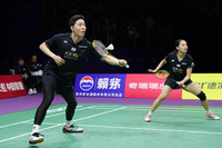서승재-채유정, 짜릿한 역전 4강행...세계 1위 中과 또 만난다 [BWF 덴마크오픈]