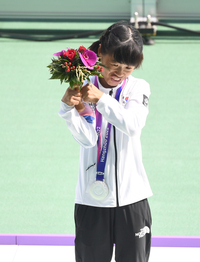 [포토] 은메달 목에 건 김민재