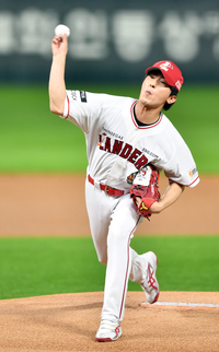 [포토]'오늘 반드시 승리할거야!' 개그맨 김원훈