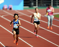 [포토] 여자200M 전민재, 은메달 획득 