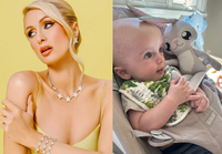 패리스 힐튼, 9개월子 공개 후 쏟아진 반응에 “건강한 아이, 단지 뇌가 크다” 불쾌감 호소[할리웃톡]