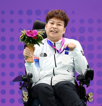 [포토] 보치아 정소영 ‘은메달 걸고 환한 미소’