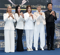 [포토]박진영과 4명의 디바들, '골든걸스'로!