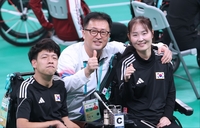“패럴림픽에서도!” 최강국 실력 입증…보치아 정호원X강선희, 금메달 수확[SS항저우in]