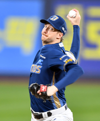 [포토]'KBO 20승 투수의 위력을 보여줄게!' 페디