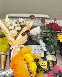 박영진, 故박지선 납골당 찾아 추모..“늘 잘 지내”