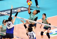 [포토]맹활약 펼치는 GS칼텍스 실바