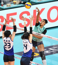 [포토]GS칼텍스 실바, 타점 높은 공격