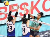 [포토]GS칼텍스 실바의 공격