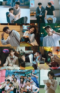 이것이 청춘의 아이콘…‘워터멜론’ 네 배우의 청량 에너지 가득한 비하인드 컷