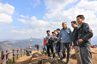 최승준 정선군수, 민둥산 등산로 현장점검 실시