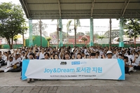 플랜코리아 홍보대사 JDB 소속 김대희 김민경 오나미, 태국서 도서관 지원 봉사활동