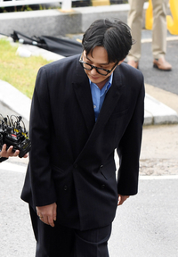 [포토]지드래곤, 조사 받으러 들어가겠습니다!