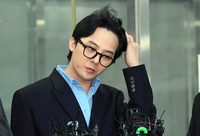 [포토]지드래곤, 4시간 걸친 조사 마치고...