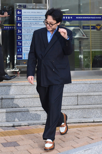 [포토]지드래곤, 마약 투약 혐의 조사 마치고...