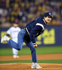 [포토] 정우성 '강속구 시구'