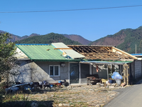 평창읍지역사회보장협의체, 강풍피해 저소득가정 지붕수리 지원