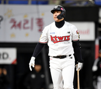 [포토] 삼진 황재균 '득점기회 였는데'