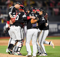 [포토] LG, 29년 만의 통합 우승이 '1승' 남있다