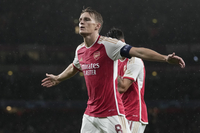 아스널 ‘주장’ 외데가르드 결장 이유는 ‘뇌진탕’ 증세…아르테타 감독도 “복귀 시점 모르겠다”