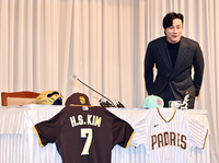 [포토]'웰컴^^ 골드글러브 수상 기자회견' 김하성