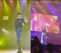 파워풀한 가창력…김혜수, 김완선 콘서트서 특별 무대 “저도 보고 듣고 싶어요”