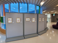 원주시 미리내도서관, ‘보태니컬 아트’ 동호회 작품 전시