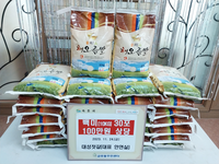 속초시 대성젓갈, 백미(10kg) 30포 후원 전달