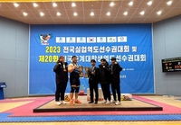 완도군 역도실업팀, 전국대회서 ‘금메달 6개 획득’