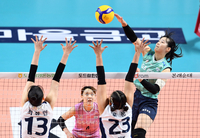 [포토]GS칼텍스 유서연, 높은 타점으로