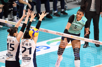 [포토]공격 성공하는 GS칼텍스 실바