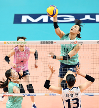 [포토]GS칼텍스 문지윤, 한 박자 빠르게!