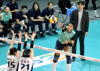 [포토]GS칼텍스 실바의 힘찬 공격