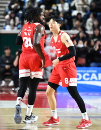 안영준-워니 46점 합작, SK 정관장 제압...소노는 4연승