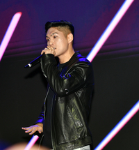 [포토]'가수도 할까요?' 랩하는 축구선수 이순민