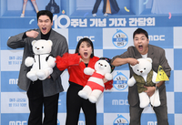 [포토]이장우-박나래-전현무, '팜유 패밀리'는 이렇게!